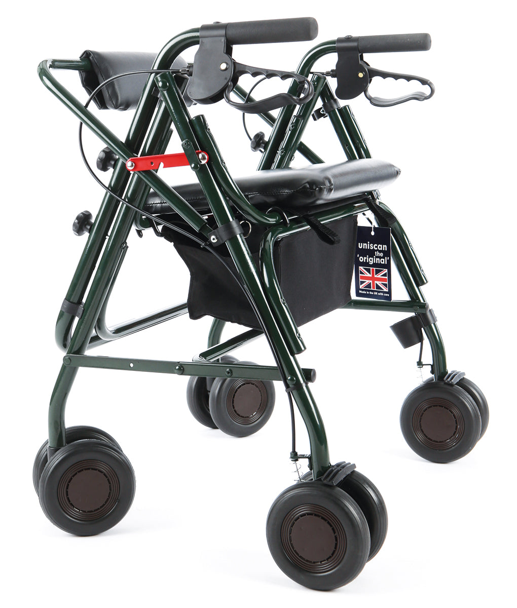 Uniscan Grand Glider Plus Rollator - Green